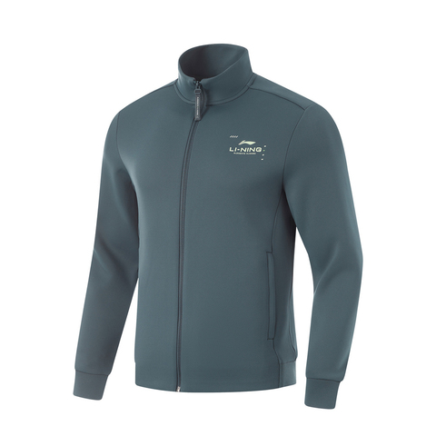 LI-NING李宁2024男子开衫无帽卫衣无帽针织外套AWDU179-5