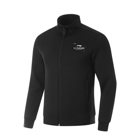 LI-NING李宁2024男子开衫无帽卫衣无帽针织外套AWDU179-1