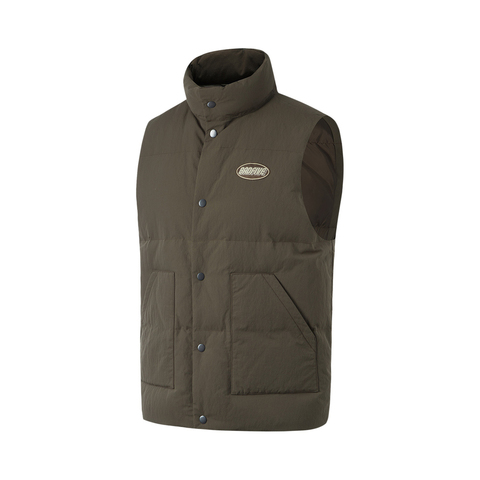 LI-NING李宁2024男子羽绒马甲羽绒背心AMRU013-5