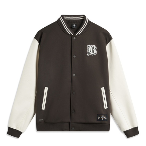 LI-NING李宁2025男子针织夹克针织无帽外套AJDV003-1