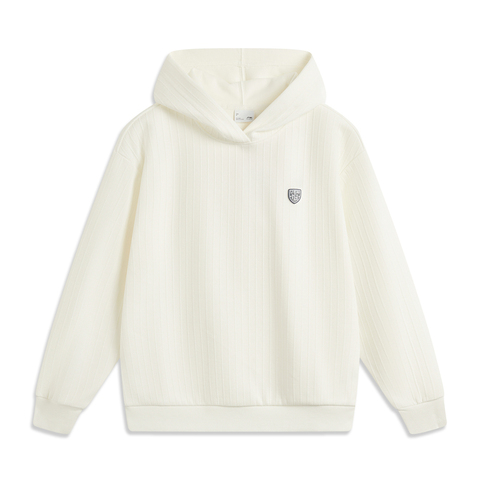 LI-NING李宁2025女子套头连帽卫衣针织连帽卫衣AWDV130-1