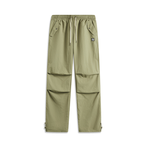 LI-NING李宁2025男子运动长裤梭织长裤AYKV099-4