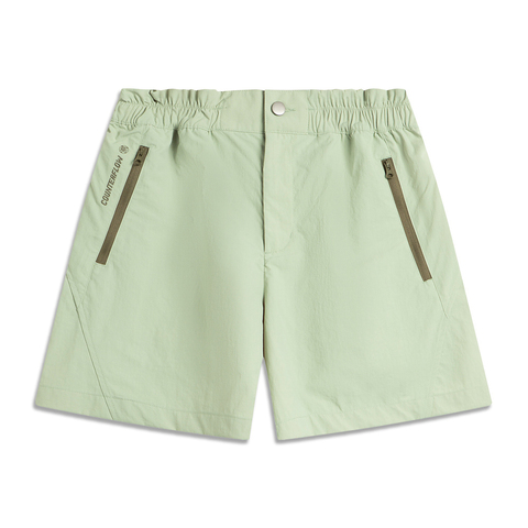 LI-NING李宁2025女子运动短裤梭织短裤AKSV244-7