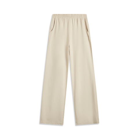 LI-NING李宁2025女子卫裤针织长裤AKLV200-2