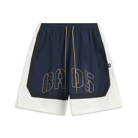 LI-NING李宁2025男子运动短裤梭织短裤AKSV035-4