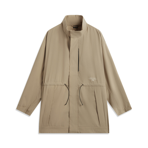 LI-NING李宁2025男子运动风衣梭织连帽外套AFDV201-4