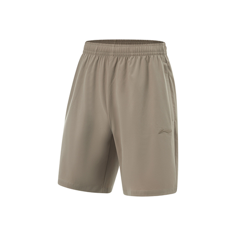 LI-NING李宁2025男子运动短裤梭织短裤AKSV111-9