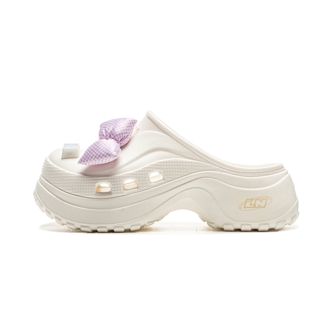 LI-NING李宁2025女子PROJECT*穆勒拖鞋运动生活AGAV004-1