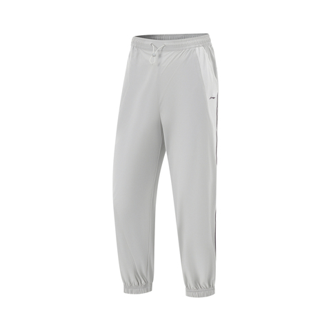 LI-NING李宁2025女子运动长裤梭织长裤AYKV154-4