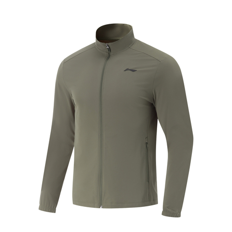 LI-NING李宁2025男子针织运动外套针织连帽外套AFDV239-2