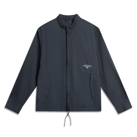 LI-NING李宁2025男子休闲外套梭织无帽外套AFDV299-1