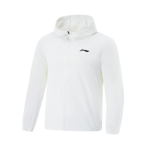 LI-NING李宁2025男子运动风衣梭织连帽外套AFDV249-2