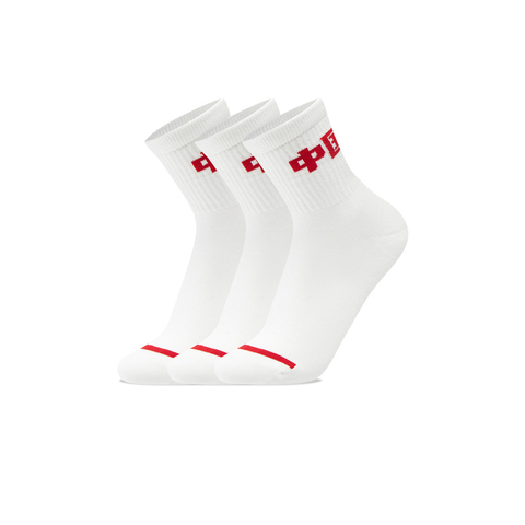 LI-NING李宁2025中性中袜三双装中袜AWTV161-2