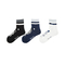 LI-NING李宁2025中性中袜三双装中袜AWTV129-1