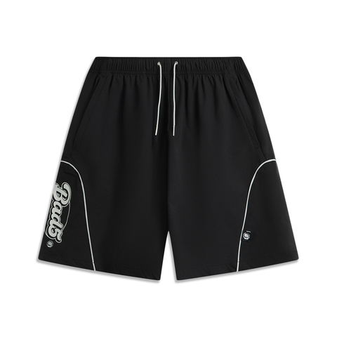 LI-NING李宁2025男子运动短裤梭织短裤AKSV199-4