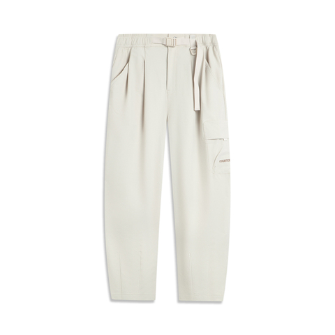 LI-NING李宁2025女子软壳长裤梭织长裤AYKV758-1