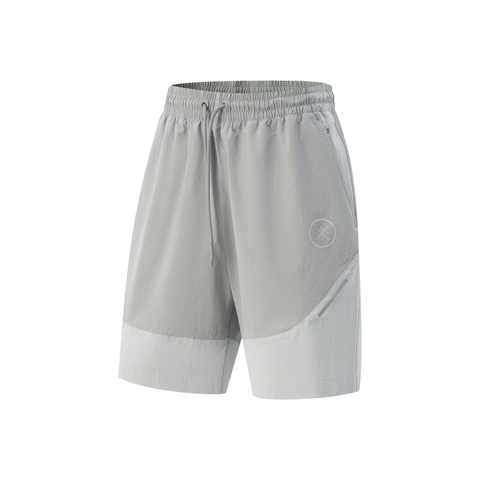 LI-NING李宁2025男子运动短裤梭织短裤AKSV603-2