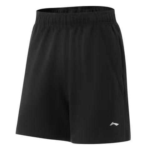 LI-NING李宁2025女子短卫裤针织短裤AKSV438-4