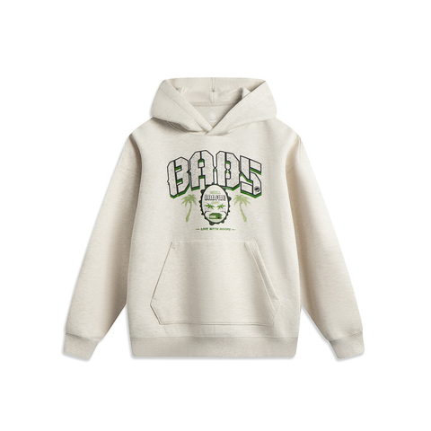 LI-NING李宁2025男子套头连帽卫衣针织连帽卫衣AWDV317-2