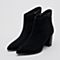 millie's/妙丽冬季专柜同款羊绒时尚粗跟女短靴LH651DD8