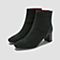 millie's/妙丽冬季专柜同款羊绒时尚粗跟女短靴LP247DD8