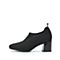 millie's/妙丽秋季专柜同款时尚及踝靴粗跟女单鞋LOG20CM9