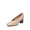 millie's/妙丽秋季专柜同款羊皮复古奶奶鞋粗跟女单鞋LOC02CQ9