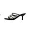 15mins高跟鞋2020夏新款商场同款复古法式条带细凉拖鞋女UE107BT0
