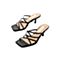 15mins高跟鞋2020夏新款商场同款复古法式条带细凉拖鞋女UE107BT0