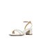 15mins高跟鞋女2020夏新款商场同款粗跟鞋女时装凉鞋中跟UQRA2BL0