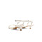 15mins典雅一字带女2022夏新商场同款时尚小猫跟凉鞋UF427BL2