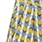 MOUSSY 专柜同款 女款黄色几何图案中腰哈伦长裤0106SN80-3130