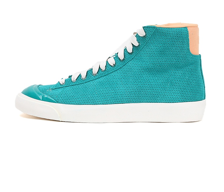 【耐克488162青色/青色/粉桔/帆白】nike耐克 男子blazer mid复刻鞋