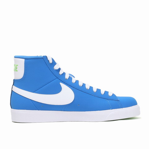 耐克316664暗蓝/白/行动绿】NIKE耐克BLAZER MID LE男子复刻鞋