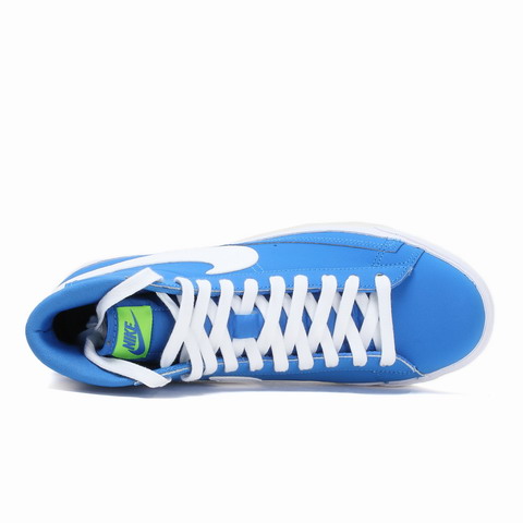 耐克316664暗蓝/白/行动绿】NIKE耐克BLAZER MID LE男子复刻鞋
