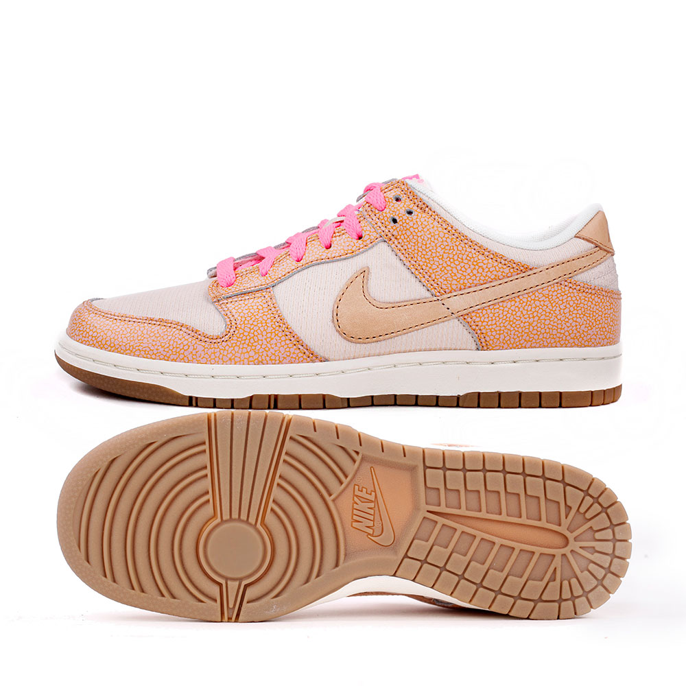 耐克555264米色】NIKE耐克DUNK LOW SKINNY VNTG女子复刻鞋555264-001