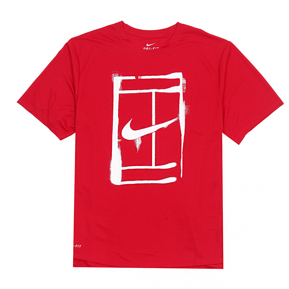 nike耐克 court logo ss tee男子运动t恤543610-606