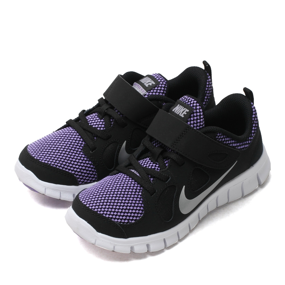 nike 耐克童鞋春季 紫色free 5.0系列男小童运动跑步鞋631565-001