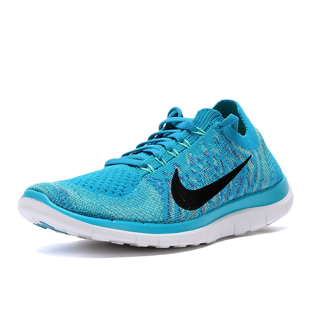 nike耐克 新款女子free 4.0 flyknit跑步鞋717076-400