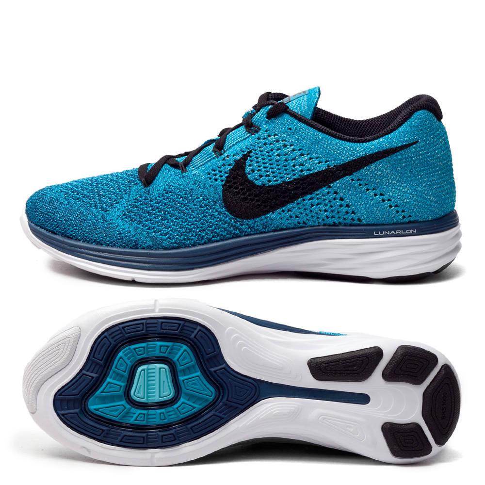 nike耐克 新款男子flyknit lunar3跑步鞋698181-401