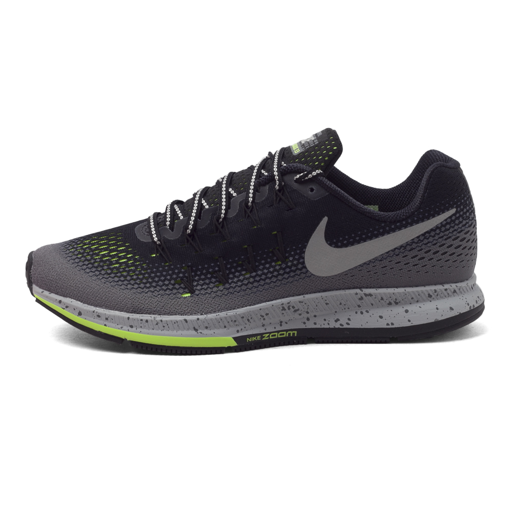nike耐克男子air zoom pegasus 33 shield跑步鞋849564-001