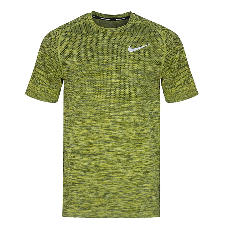 【耐克nike833563绿色】nike耐克男子as m nk df knit top sst恤