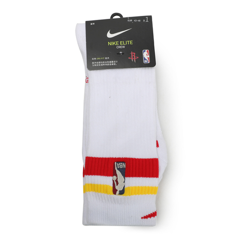 Nike耐克中性HOU U ELT CREW - CLASSIC NBA中筒袜CK4781-100