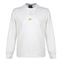 Nike耐克女子AS W NSW FLC CREW GLM DNK套头衫CI9993-100