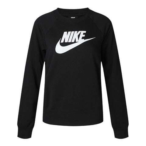 Nike耐克2022年新款女子AS W NSW ESSNTL CREW FLC HBR卫衣/套头衫BV4113-010