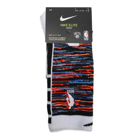 Nike耐克中性BKN U ELT CREW-NBA CE中筒袜SX7868-100