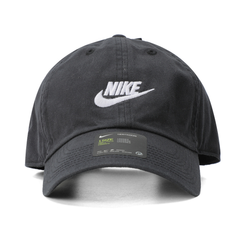 nike耐克2023年新款中性U NSW H86 CAP FUTURA WASHED运动帽913011-010