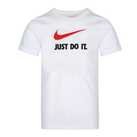 Nike耐克2021年新款男大童B NSW TEE JDI SWOOSH短袖T恤AR5249-100