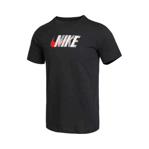 Nike耐克2021年新款男大童U NSW TEE NIKE SWOOSH短袖T恤DC7796-011