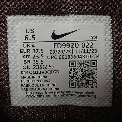 耐克FD9920黑/灰】NIKE耐克2025女子W NIKE ZOOM VOMERO 5休闲